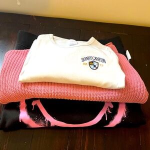 3 Zara long sleeve girl tops size 11-12. Includes all 3